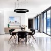 Дизайнерский светодиодный светильник Circle Lens
