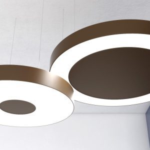 Дизайнерський світлодіодний світильник Round CP4