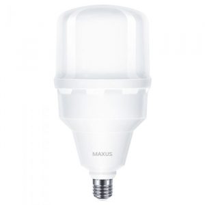 Лампа світлодіодна MAXUS HW 50W 5000K E27/E40