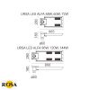 Светодиодный светильник Rosa URSA LED ALFA размеры