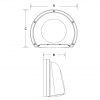 Светодиодный светильник Schreder INDU WALL PACK