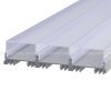 LED профиль алюминиевый, анодированный, серебро (ЛСС)