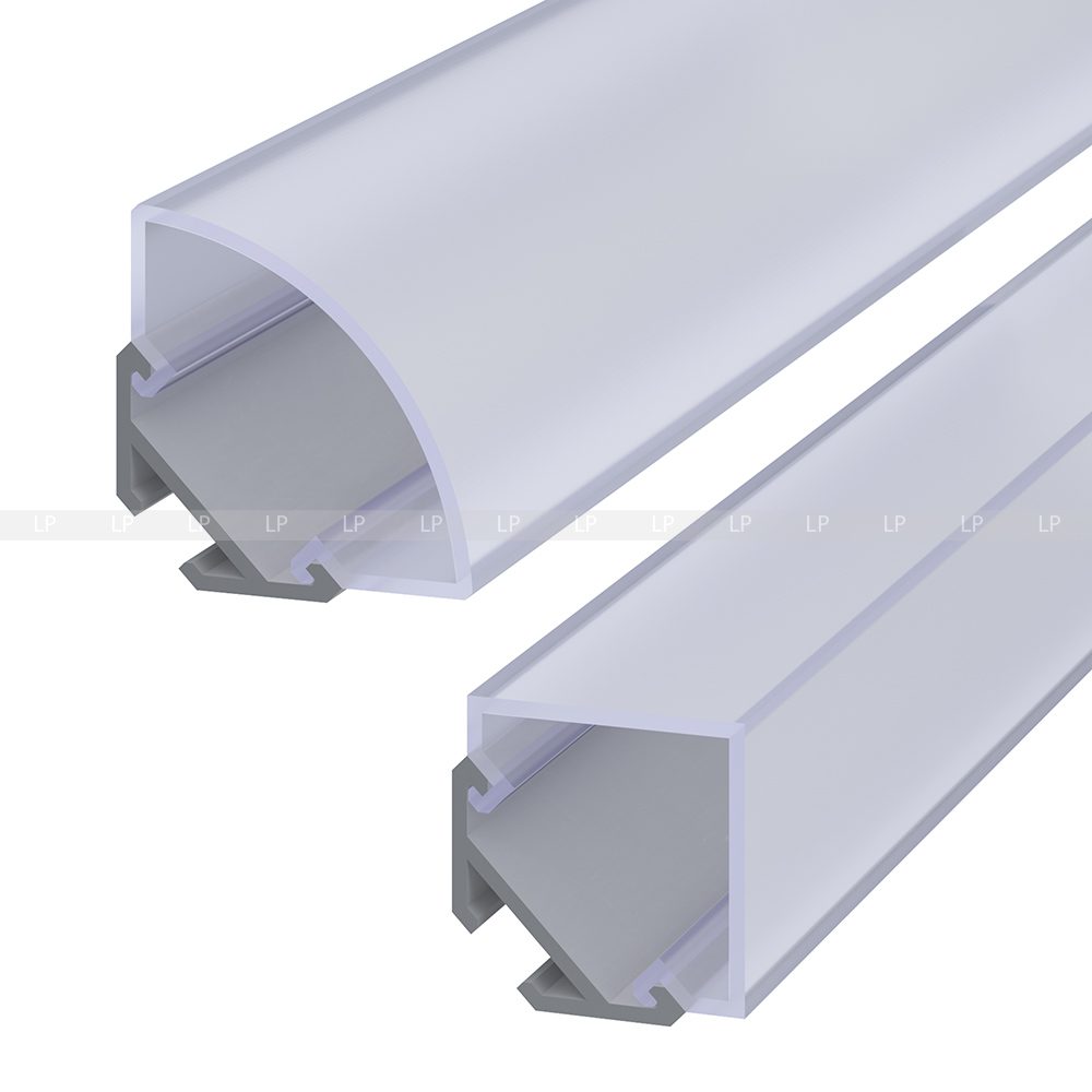 LED профіль алюмінієвий кутовий, анодований, срібло (ЛСУ)