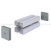 LED профиль алюминиевый угловой, анодированный, серебро (ЛСУ)