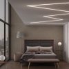 LED профиль алюминиевый врезной, анодированный, серебро (ЛСВ40) фото