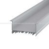 LED профиль алюминиевый врезной, анодированный, серебро (ЛСВ70)