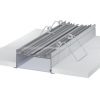 LED профиль алюминиевый врезной, анодированный, серебро (ЛСВ70)