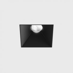 Світильник стельовий вбудований INVISIBLE SQUARE чорний