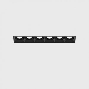 Світильник стельовий вбудований VARIO COMFORT 151 TRIMLESS чорний