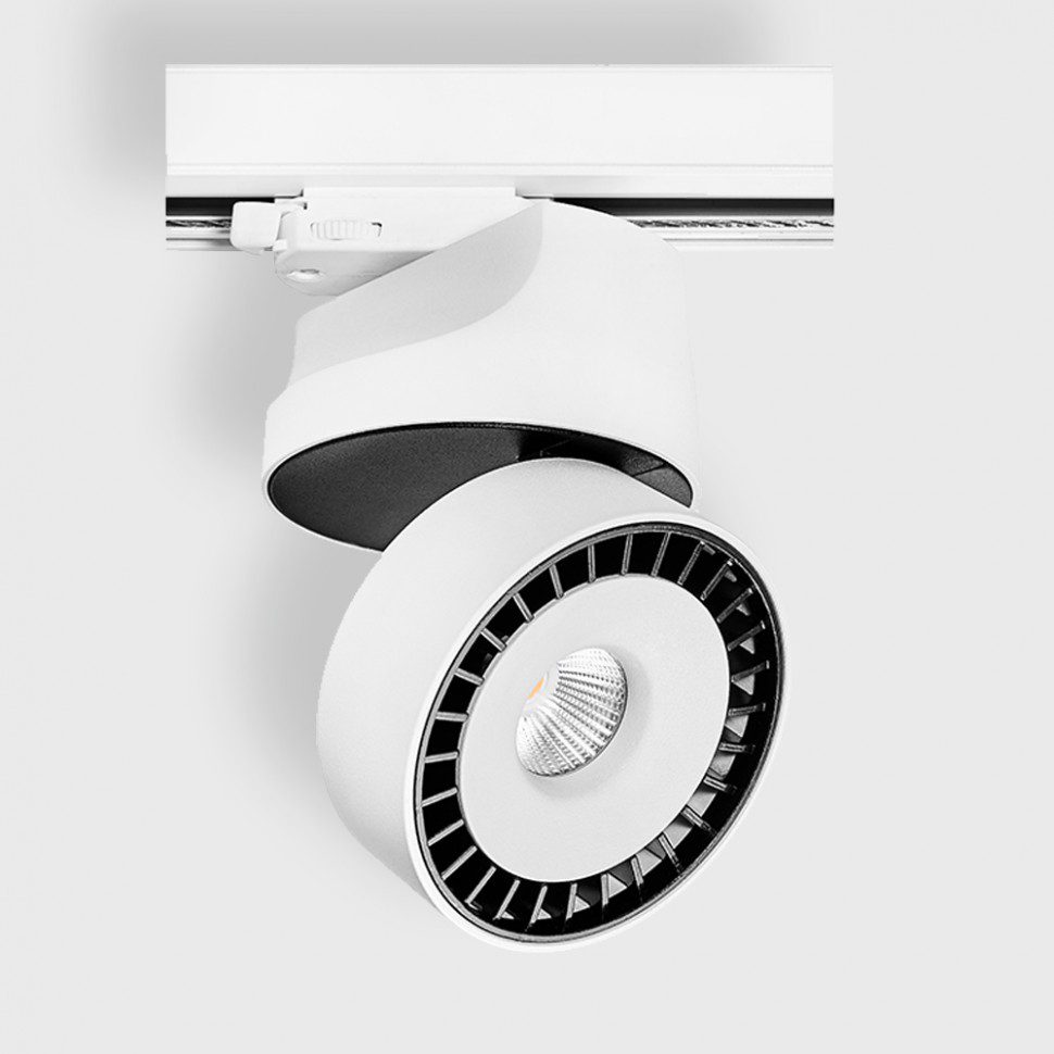 Светильник прожекторного типа на шину EYE 3F S белый