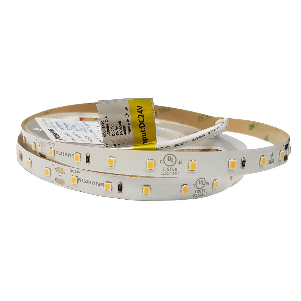 LED стрічка 6Вт IP20 10-24 4000K CRI90 (10203)