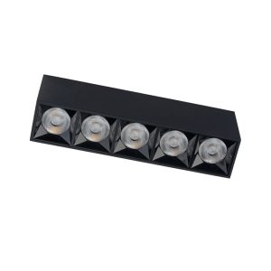 MIDI LED BLACK 20W 3000K