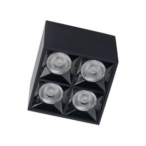 MIDI LED BLACK 16W 4000K