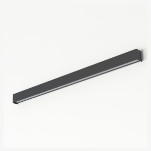 STRAIGHT WALL LED GRAPHITE L