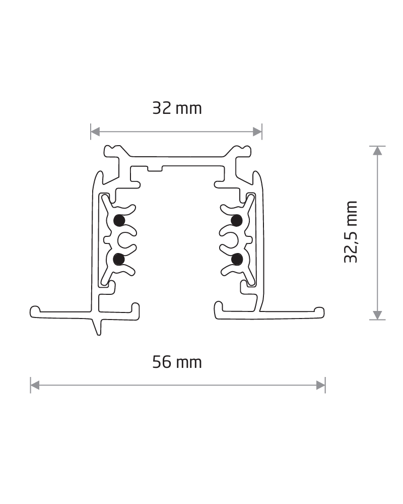 Трекова система CTLS RECESSED 8694 — изображение 2